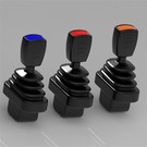 Enkeltakse Fingerspids Hall Effect Joystick